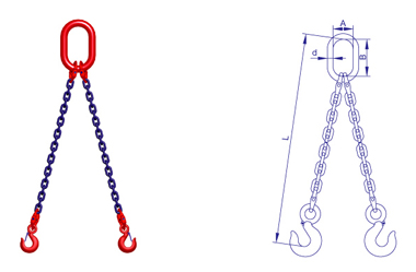 S6級雙肢鏈條索具產品展示
