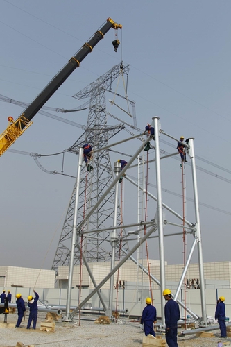 鋼結構構架吊裝